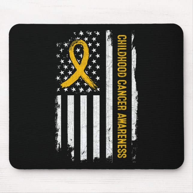 American Flag - Gold Ri Mousepad (Vorne)