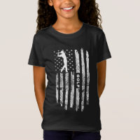 American Flag Golf Closing - Golfer Vintag Golf