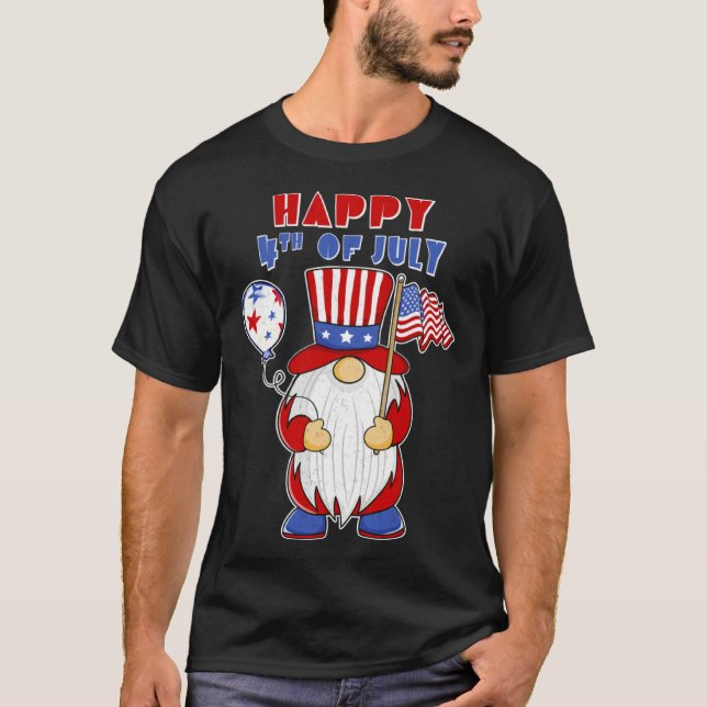 American Flag Happy Independence Day 4th Of July G T-Shirt (Vorderseite)