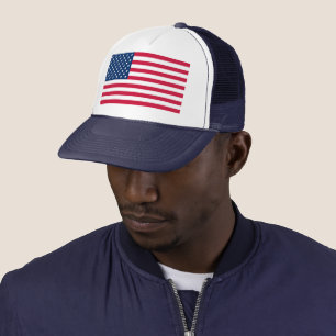 American Flag Hat - USA - Patriotic  Truckerkappe