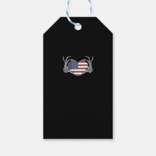 American Flag Heart Angepasst Geschenkanhänger