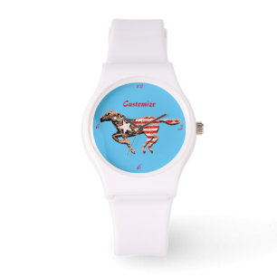 American Flag Horning Thunder_Cove Armbanduhr