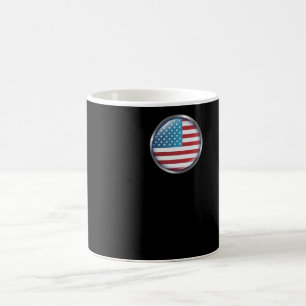 American Flag in my Heart - USA Flag Kaffeetasse