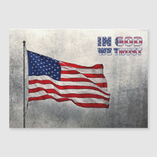 American Flag Magnetic Card Magnetkarte