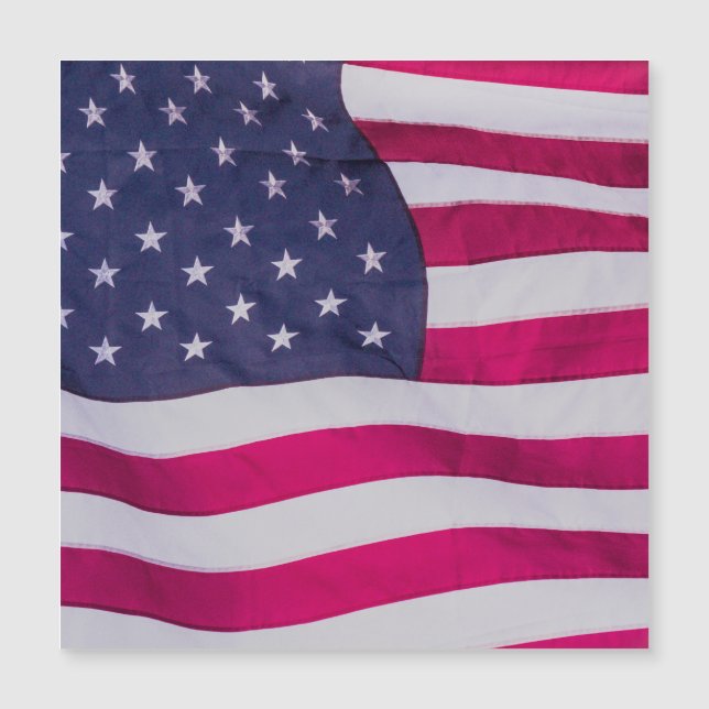 American Flag Magnetkarte (Vorderseite)