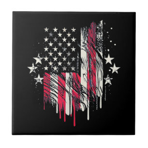 American Flag Mens USA Kleinkind American Flag 4. Fliese