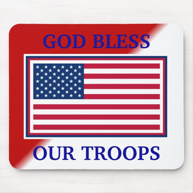 American Flag Mouse Pad - Benutzerdefiniert Mousepad (Vorne)