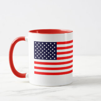 American Flag Mug Tasse
