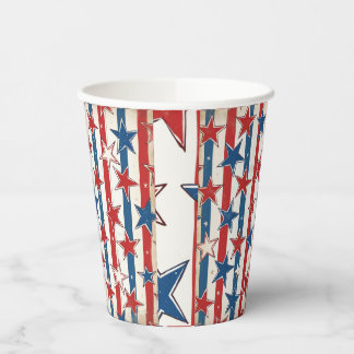 American Flag Paper Cup Pappbecher