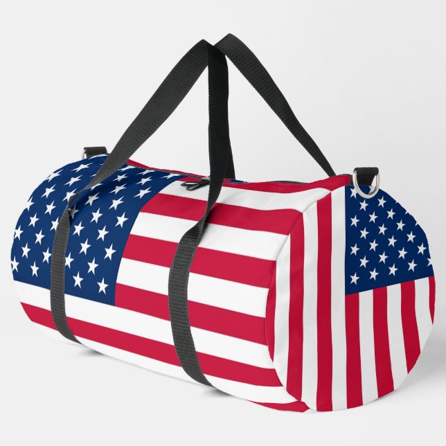 American Flag Patriotic Duffle Bag (Linke Ecke)