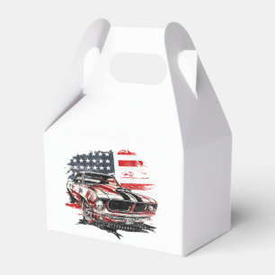 American Flag Patriotic Geschenkschachtel