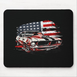 American Flag Patriotic Mousepad