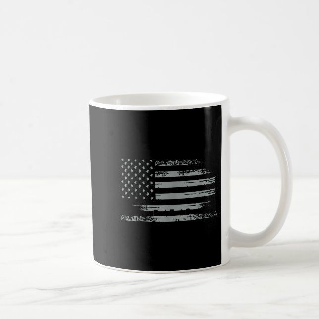American Flag Patriotic Pride Dom  Kaffeetasse (Rechts)