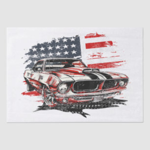 American Flag Patriotic Seidenpapier