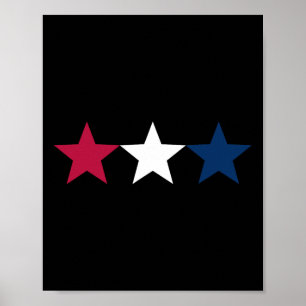 American Flag Patriotic Stars Usa Poster