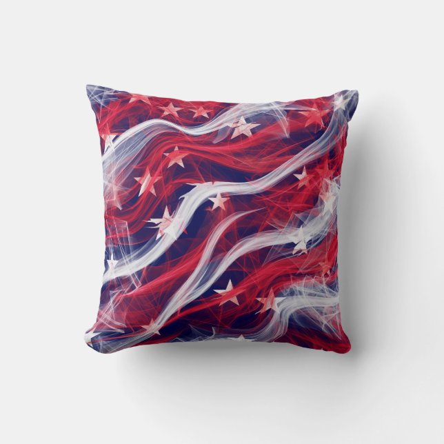 American Flag Pillow Kissen (Vorderseite)