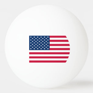 American Flag Ping Pong Ball USA Patriotic Tischtennisball