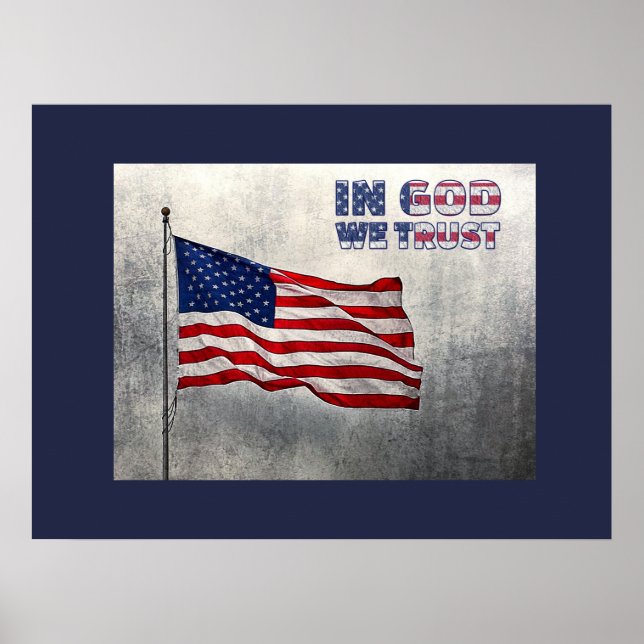 American Flag Poster (Vorne)
