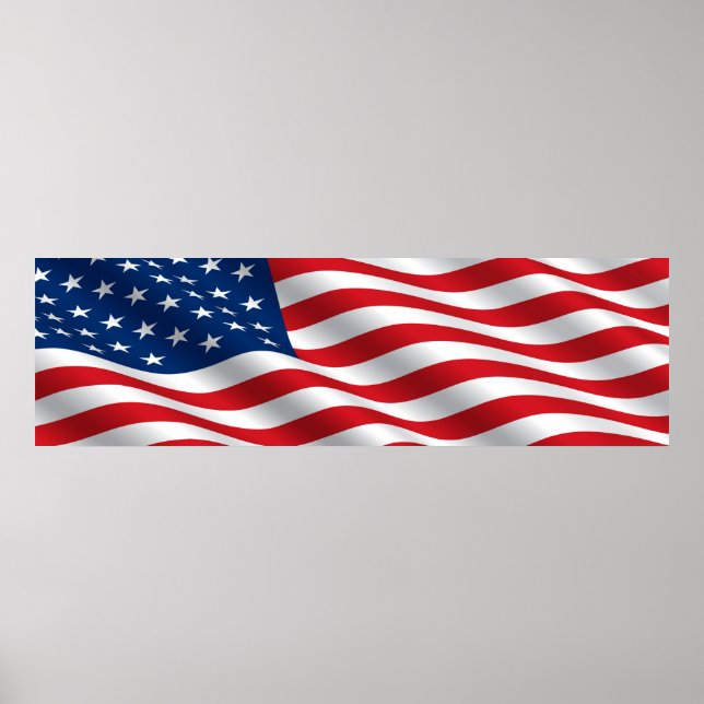 American Flag Poster - srf (Vorne)