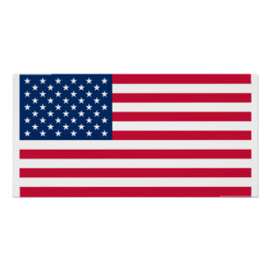 American Flag Poster USA