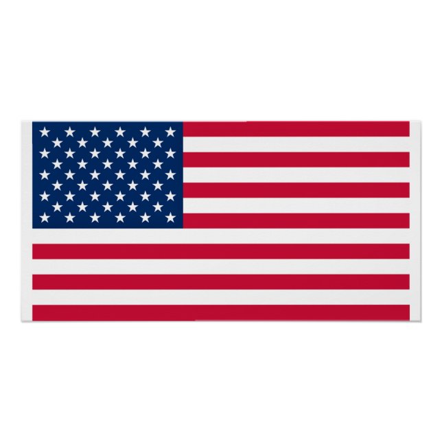 American Flag Poster USA (Vorderseite)