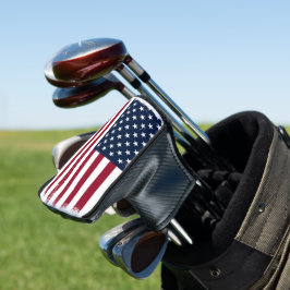 American Flag Putter Golf Head Cover Golf Headcover