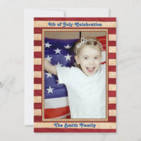 American Flag Red White Blue 4. JULY GRILLEN Party