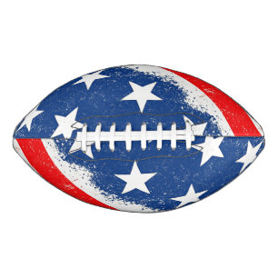 American Flag Shirt USA Patriotic Star Streifen Football