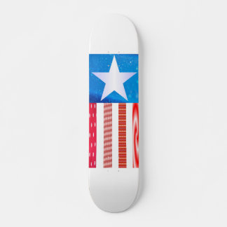 American Flag Skateboard