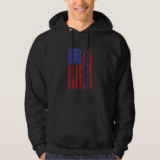 American Flag Soccer Hoodie