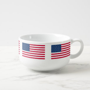 American Flag Soul Mug USA Große Suppentasse
