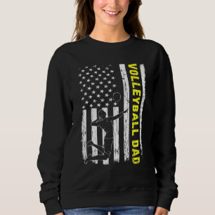 American Flag Sports Vintag Best Vater jemals Prou Sweatshirt