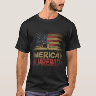 American Flag Square Body - American Squarebody Tr T-Shirt