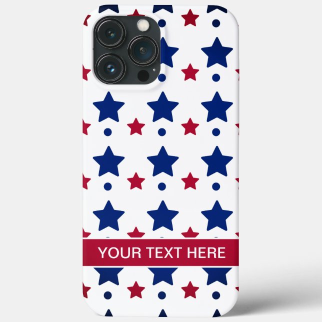 American Flag Stars Case-Mate iPhone Hülle (Rückseite)