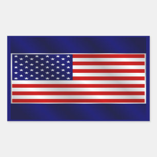 American Flag Sticker