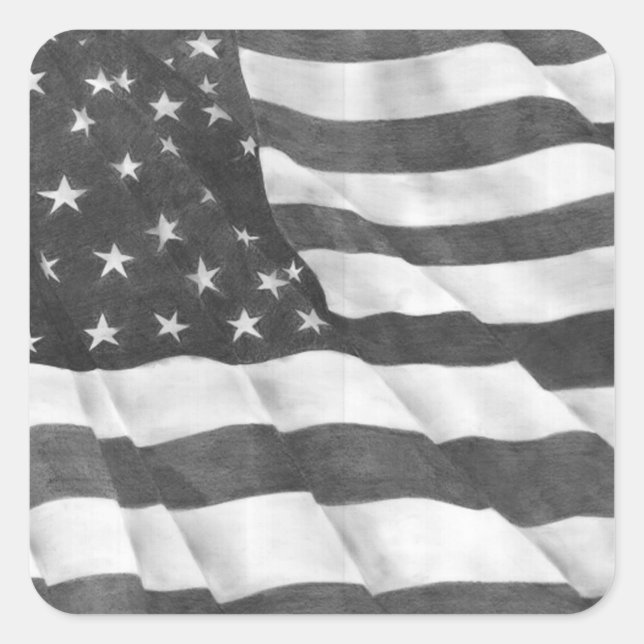 American Flag Sticker (Vorderseite)