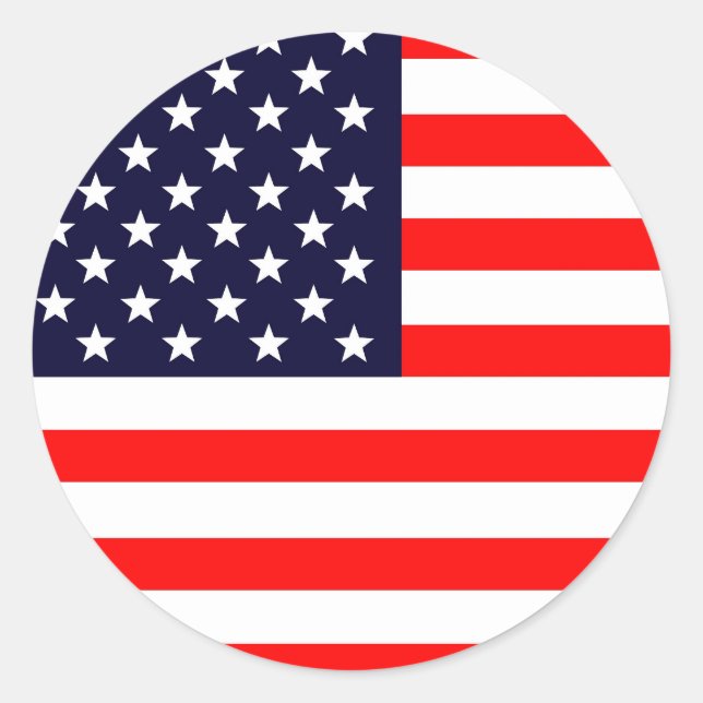 American Flag Sticker (Vorderseite)