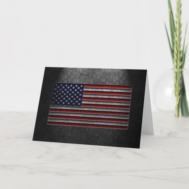American Flag Stone Texture Programm (Vorderseite)