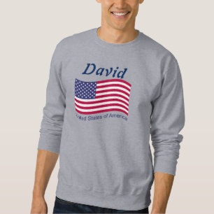 American Flag Sweatshirt
