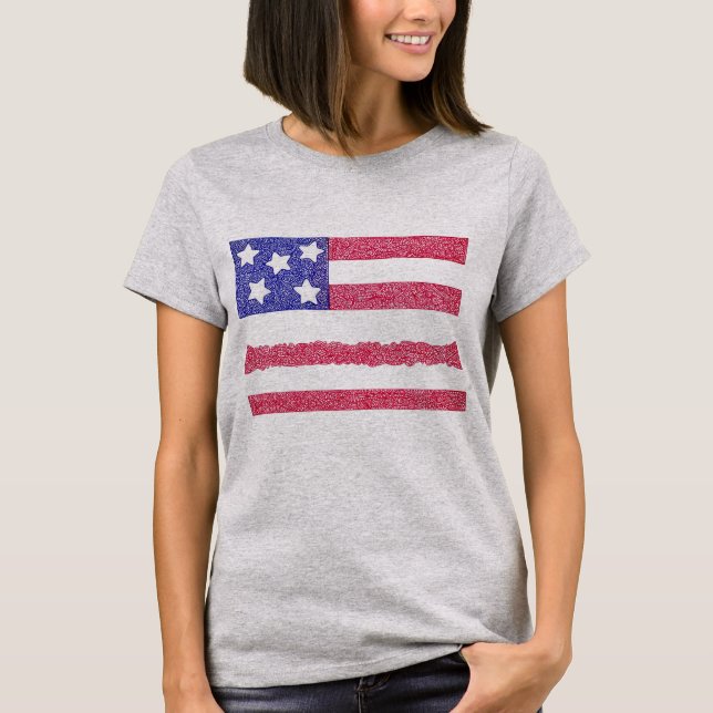 American Flag T - Shirt (Vorderseite)