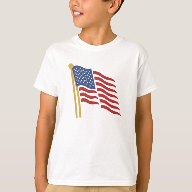 American Flag T - Shirt (Vorderseite)