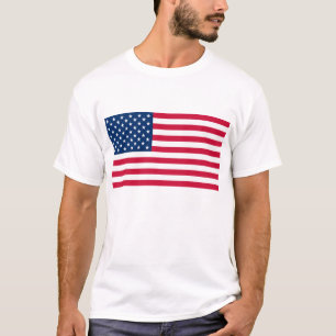 American Flag T - Shirt - Patriotic - USA