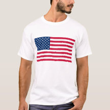American Flag T - Shirt USA