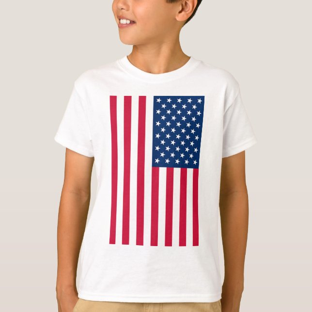American Flag T - Shirt USA (Vorderseite)