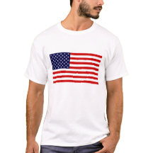 American Flag T - Shirt vom 4. Juli