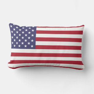 American Flag Throw Kissen