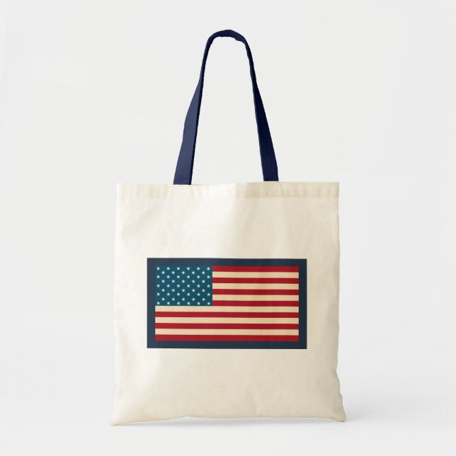 American Flag Toag Tragetasche (Vorne)