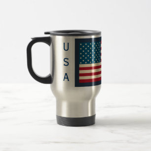 American Flag Travel Coffee Mug Geschenk Reisebecher
