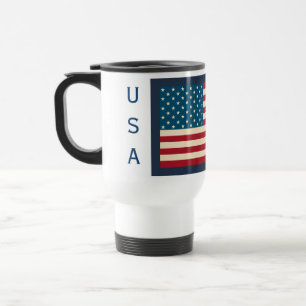 American Flag Travel Coffee Mug Geschenk Reisebecher