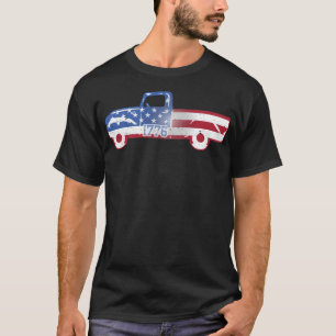 American Flag Truck 4. Juli LGlgbt weiblich T-Shirt